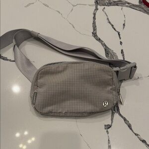 lululemon athletica Light Gray Belt Bag